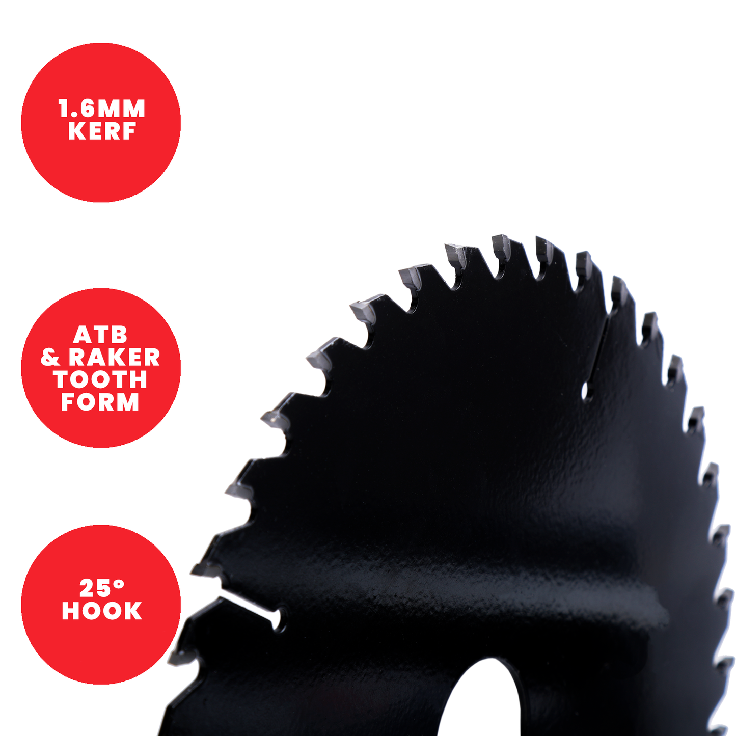Titman Edge TCT Thin Kerf Saw Blade 190mm x 30mm x 24 Tooth - TB1902430T
