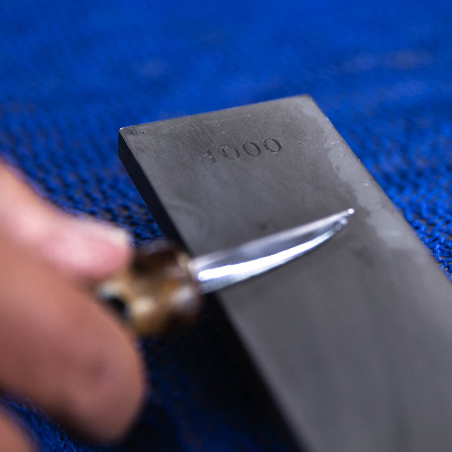 6" x 2" - Diamond Bench Stone Kit - 1000 & 300 grit with Wallet, strop Lapping Fluid and Cleaning Block