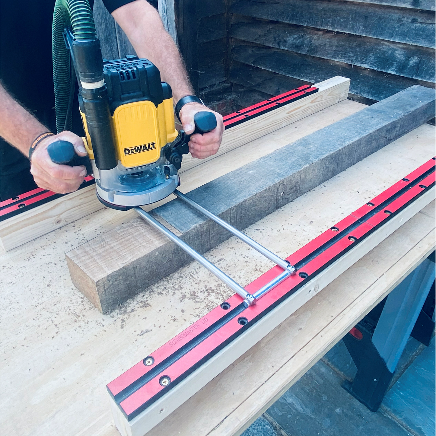 SCRIBE-MASTER, Router Surfacing Jig - SMJIG