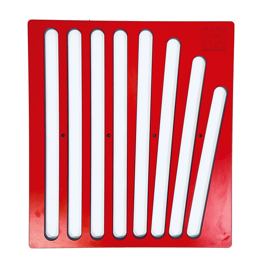 SCRIBE-MASTER, Drainer Groove Inner Template - Straight Slot & Straight Fan for use with DGPRO or DGPLUS - DGSSSF
