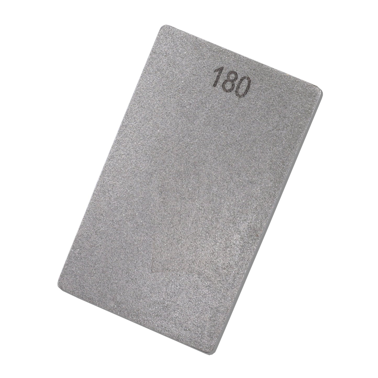 James Barry Diamond Credit Card Sharpening Stone- Double-Sided 300 & 180 Grit- 3"x2"- Woodturners Stone for HSS & Carbide Tools- ECCCM with Storage Wallet
