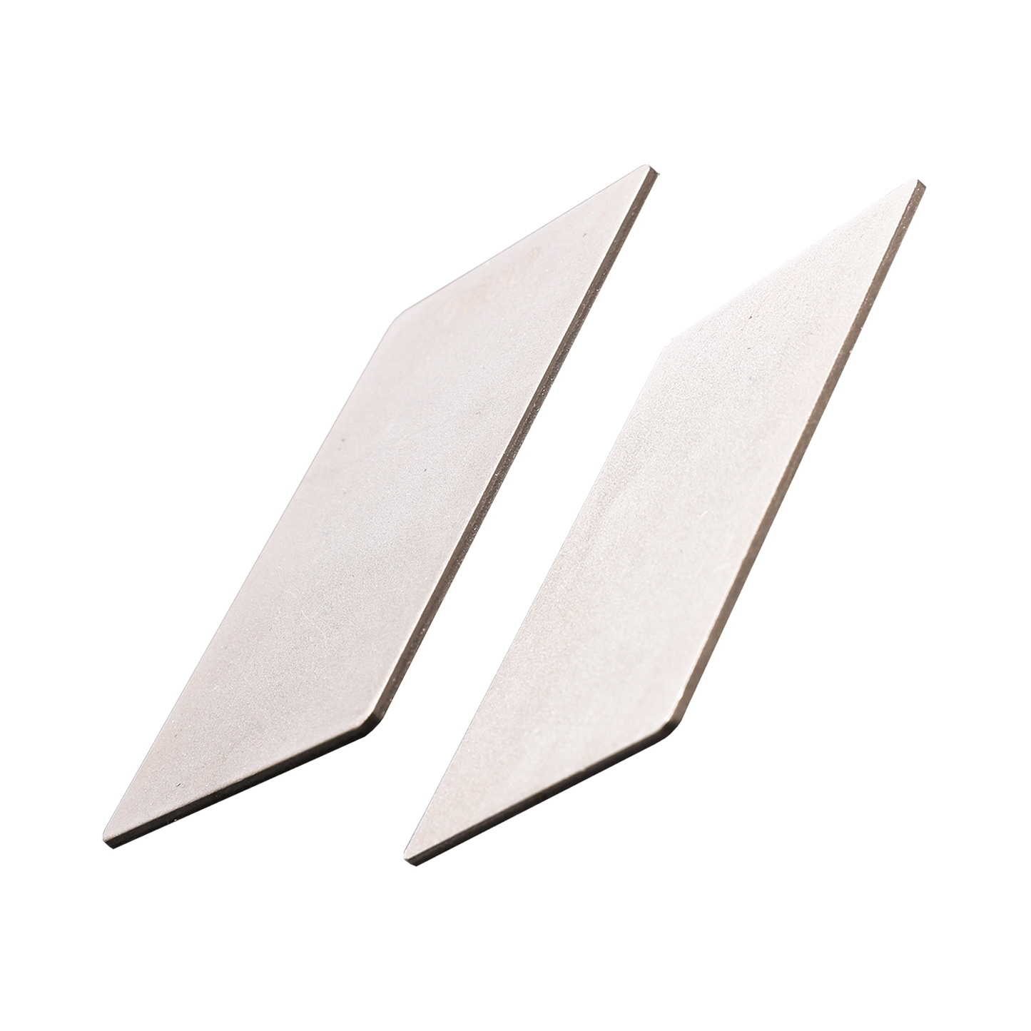 James Barry Woodcarver's Diamond Sharpening Stone- 600/1000 Grit Dual-Sided Credit Card Stone, 3" x 2", 1.6mm Thick- Precision Honing for Carving Tools, Blades, Router Bits- ECCSFF