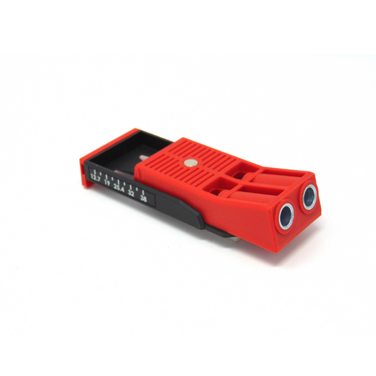 E.P.H. ETPHJ Twin Pocket Hole Jig- Adjustable Metric Pocket Screw Jig with Magnetic Plate & Hardened Guides- For Cabinet, Furniture & Timber Joinery (No Accessories Included) (Copy)