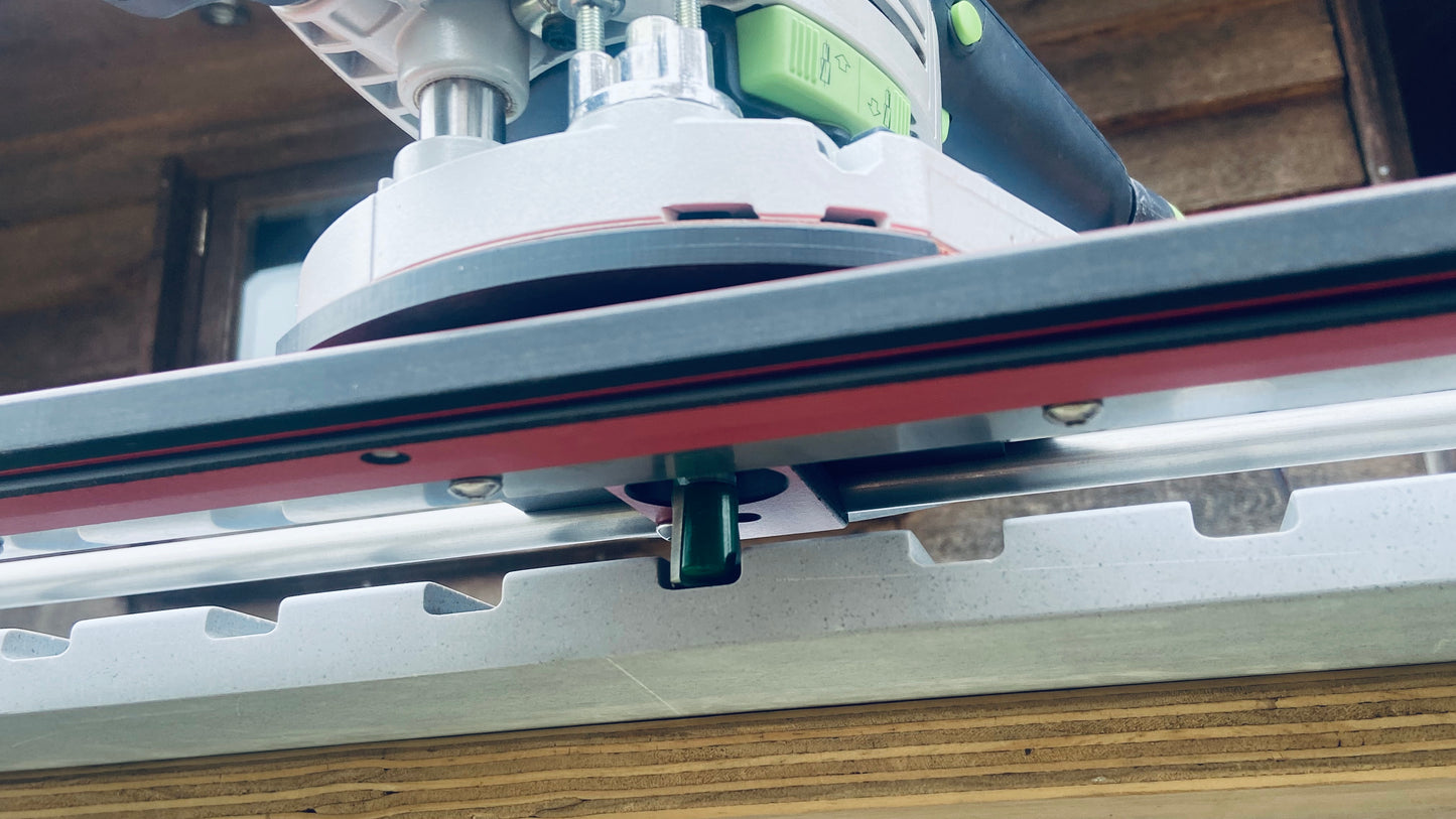 SCRIBE-MASTER, Drainer Groove Pro - Scribe-Master Drainer Groove Pro Jig- DGPRO | Anti-Bow Flex-Tech | Adjustable Groove Carriage | 0.5° Fall | Template-Compatible | For Timber & Solid Surface | UK Made & Patentedwith Recess/Groove Carriage - DGPRO