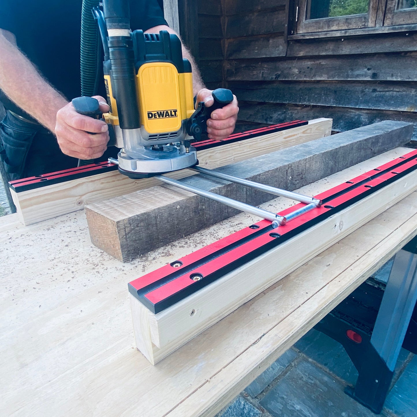 SCRIBE-MASTER, Router Surfacing Jig - SMJIG