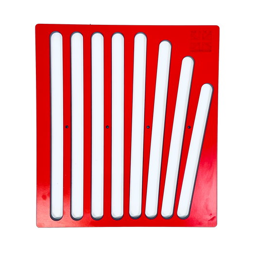 SCRIBE-MASTER, Drainer Groove Inner Template - Straight Slot & Straight Fan for use with DGPRO or DGPLUS - DGSSSF