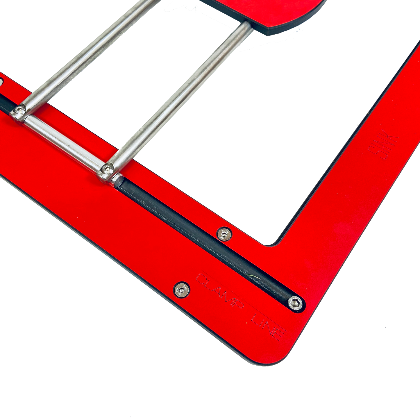 SCRIBE-MASTER, Drainer Groove Pro - Scribe-Master Drainer Groove Pro Jig- DGPRO | Anti-Bow Flex-Tech | Adjustable Groove Carriage | 0.5° Fall | Template-Compatible | For Timber & Solid Surface | UK Made & Patentedwith Recess/Groove Carriage - DGPRO