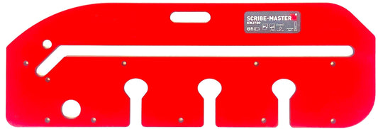 Scribe-Master Sight Line Worktop Jig- Fast Mitre Joint Cutting from Front Edge | 150€“800mm Range - KWJ720