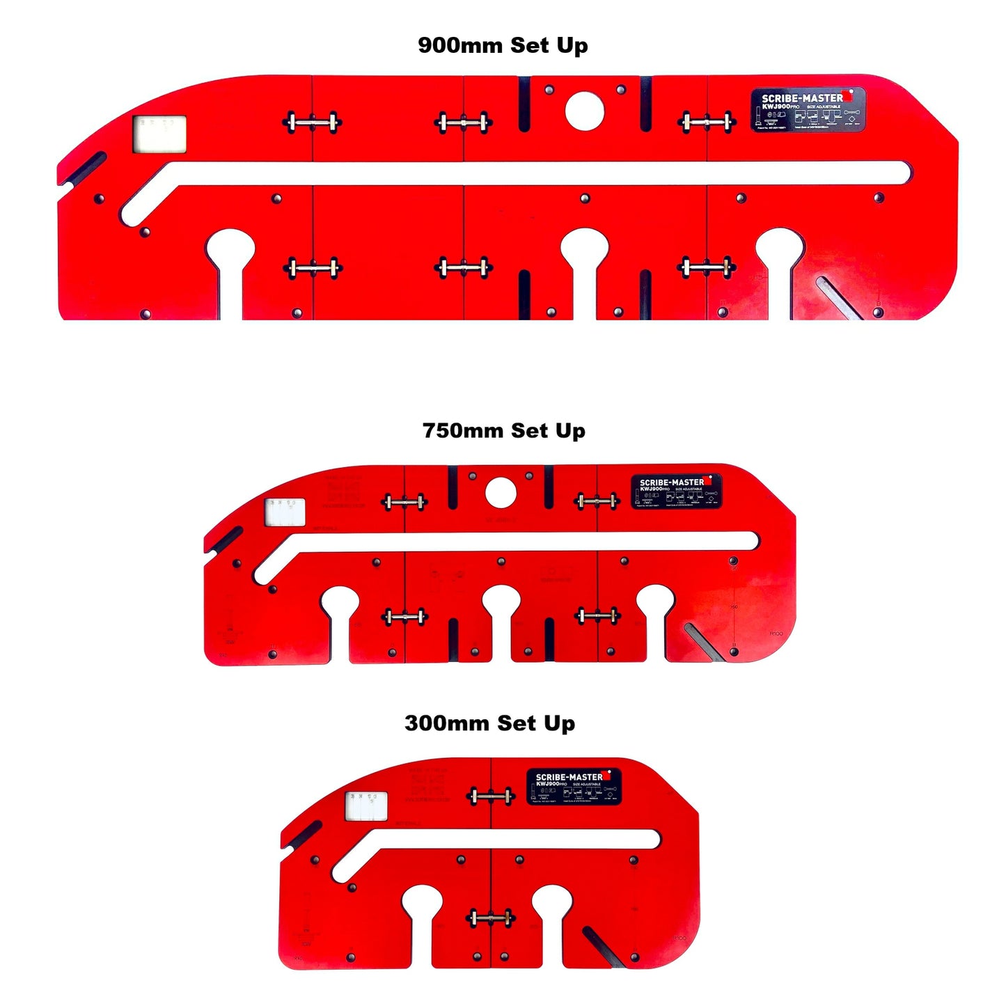 SCRIBE-MASTER, High Pressure Laminate worktop jig with Patented Sight Line Technology - KWJ900PRO