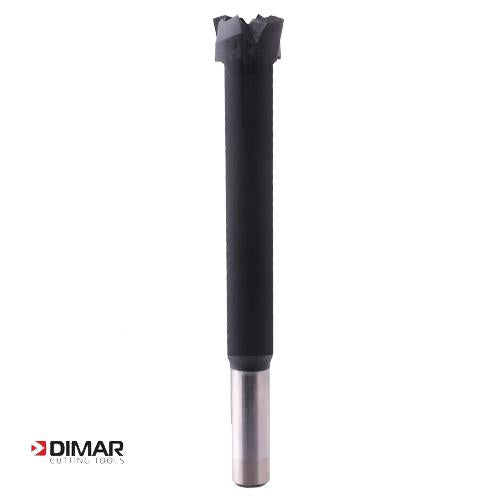 Straight Plug Cutter - 9.5mm Diameter 52mm - For Use With Pocket Hole Jigs - 1/4" Shank