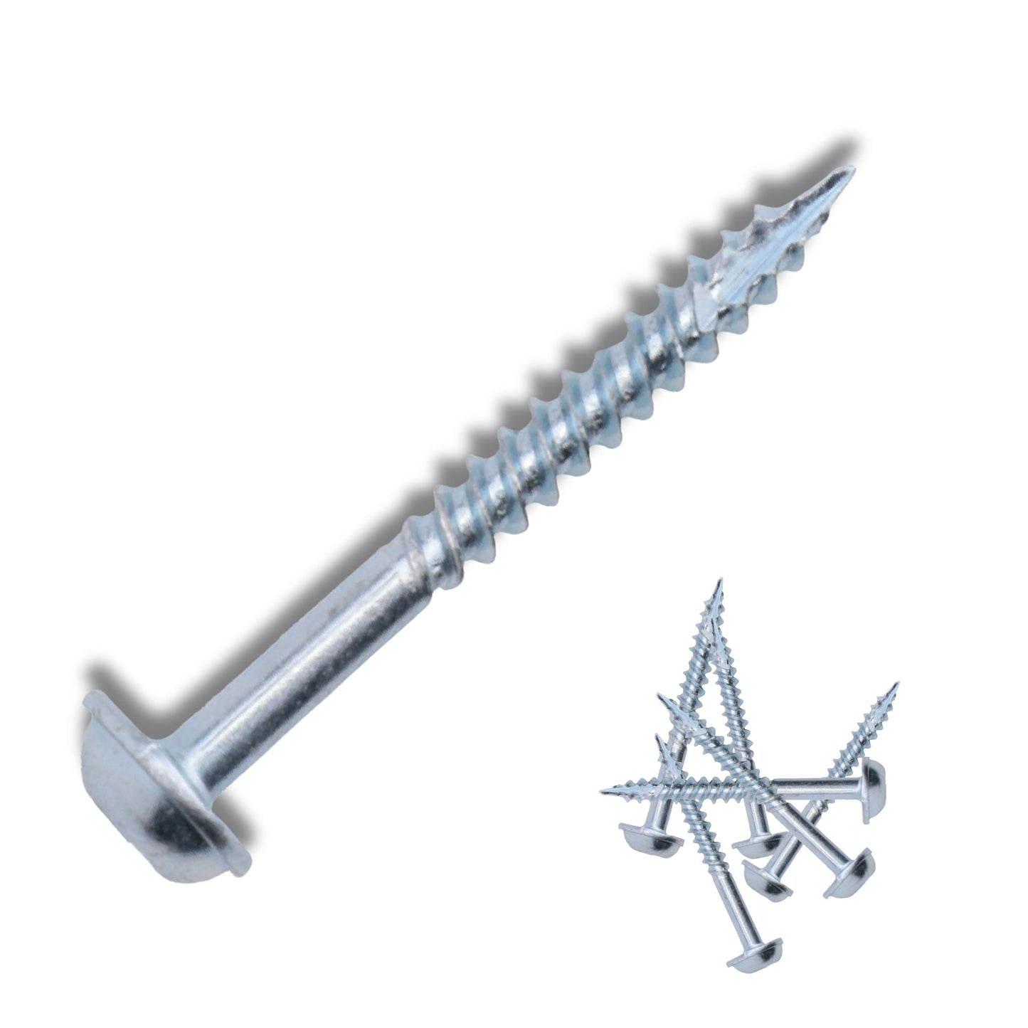 E.P.H. Pocket Hole Screws- No.8 x 32mm, Pack of 500- Fine Self-Cutting Thread, Square Drive- For Hardwoods- EPH832500F
