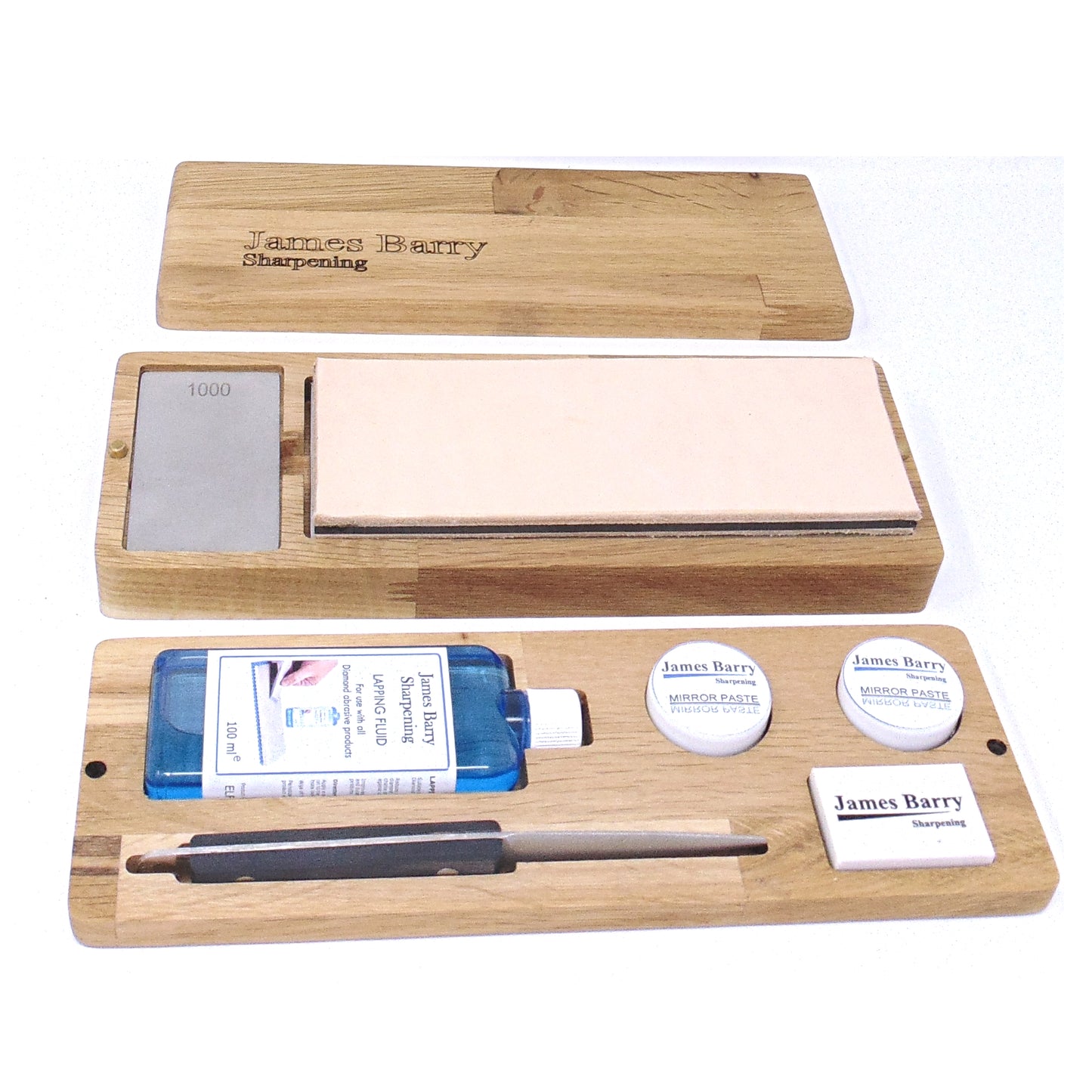 Professional Sharpening Kit in wooden safety case - JBSPRO1