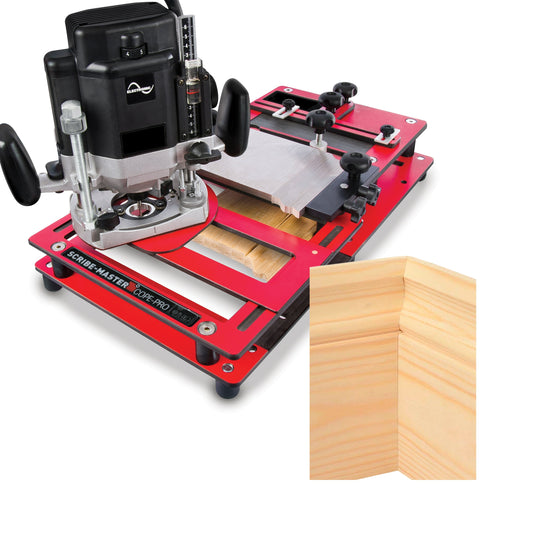 Skirting Board Coping Jig- Router Scribing System for Perfect Internal Corners | Scribe-Master SMPRO