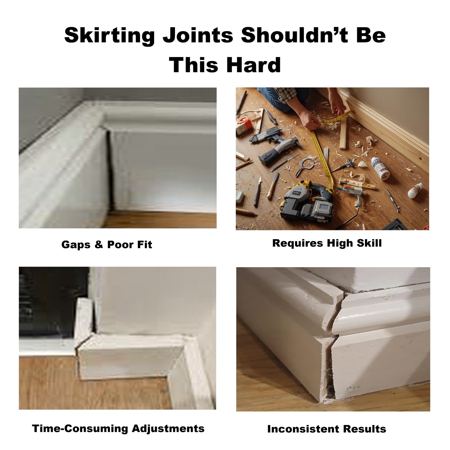 Skirting Board Coping Jig- Router Scribing System for Perfect Internal Corners | Scribe-Master SMPRO