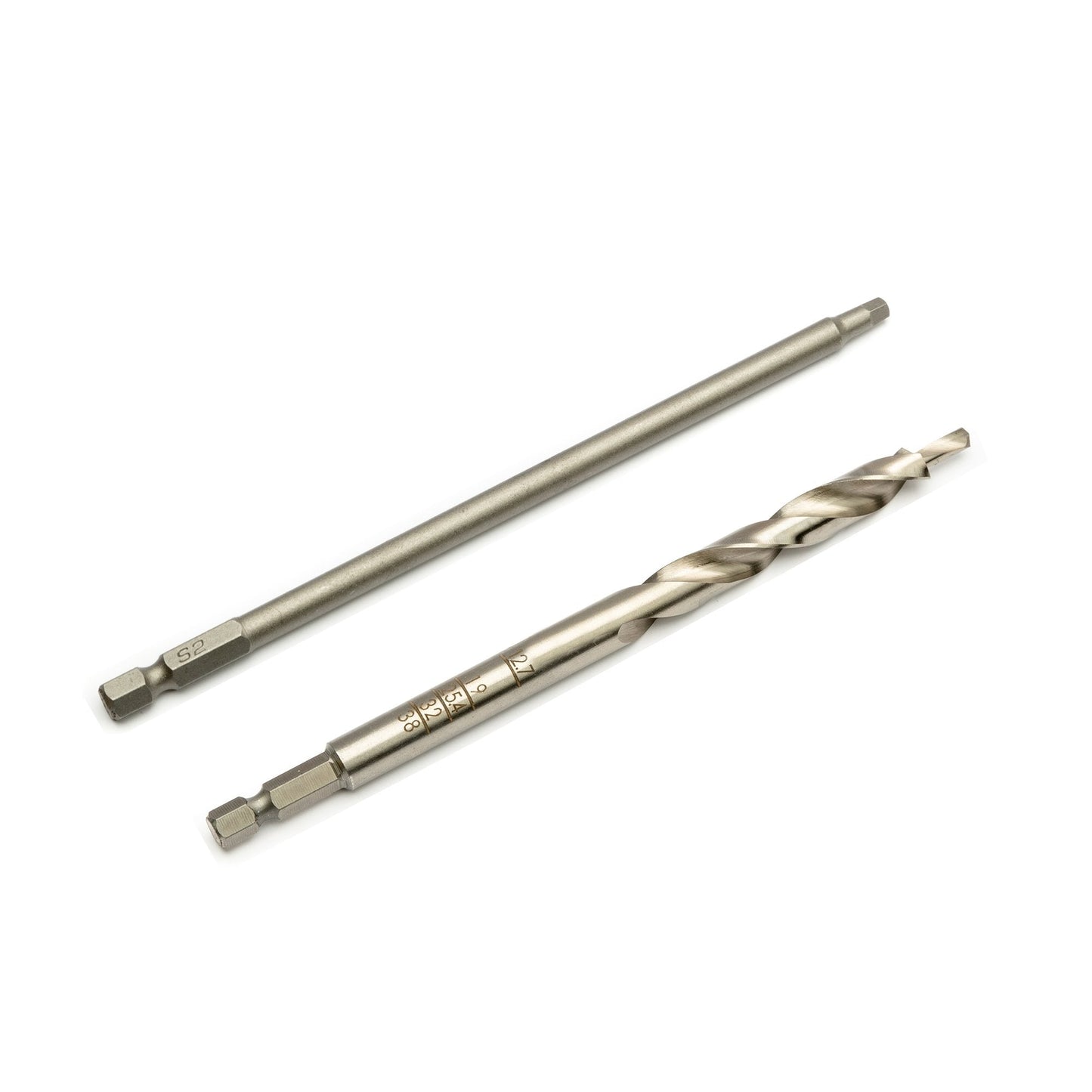 Pocket Hole Stepped Drill Bit and Roberston #2 Square Drive - TWIN PACK