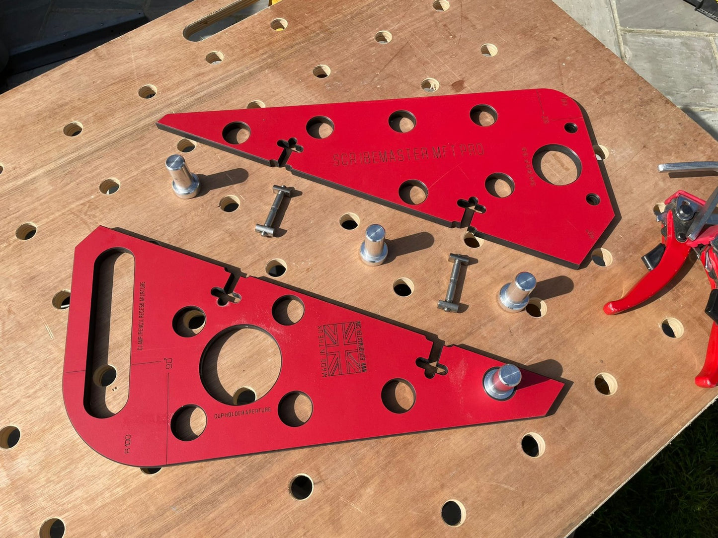 SCRIBE-MASTER, Multi-Functional Table and Corner Squaring Jig, for MFT Style Worktops - MFTPRO