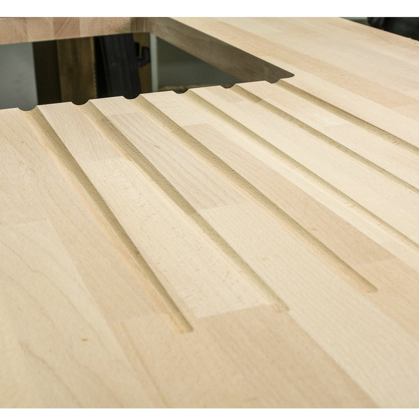 Scribe-Master DGJIG Drainer Groove Jig- Worktop Router Template, 0.5° Fall + Anti-Bow Flex-Tech, Timber & Compact Laminate/Solid Surface, CNC HPL, Made in UK