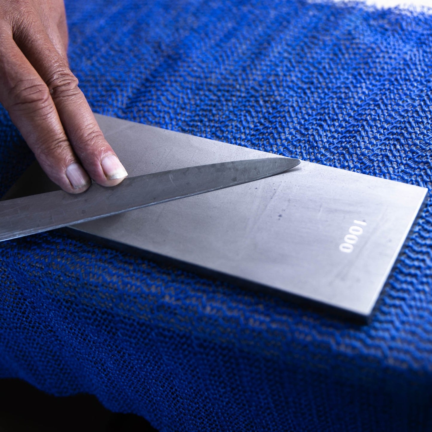 Diamond Sharpening Stone 8- Professional Dual Grit 1000/300 Bench Stone Kit- Monocrystalline Electroplated- For Chisels, Plane Irons & Knives