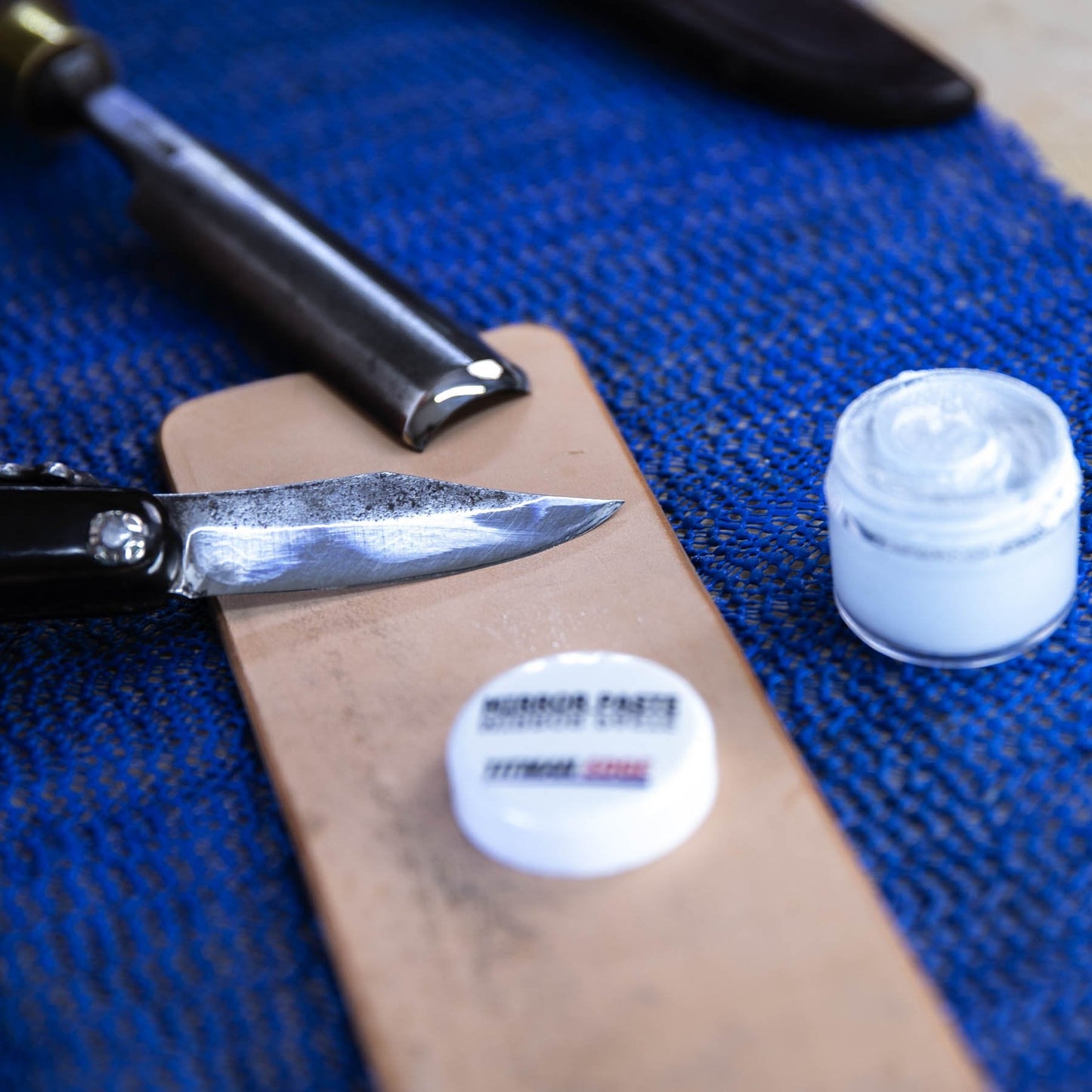 6" x 2" - Diamond Bench Stone Kit - 1000 & 300 grit with Wallet, strop Lapping Fluid and Cleaning Block