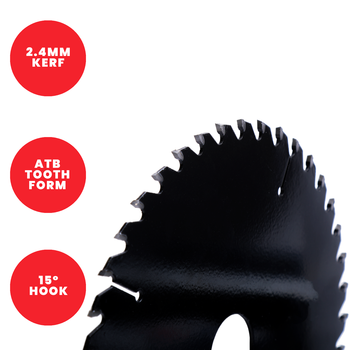 Titman Edge TCT General Purpose Saw Blade 210mm x 30mm x 24 Tooth - TB2102430