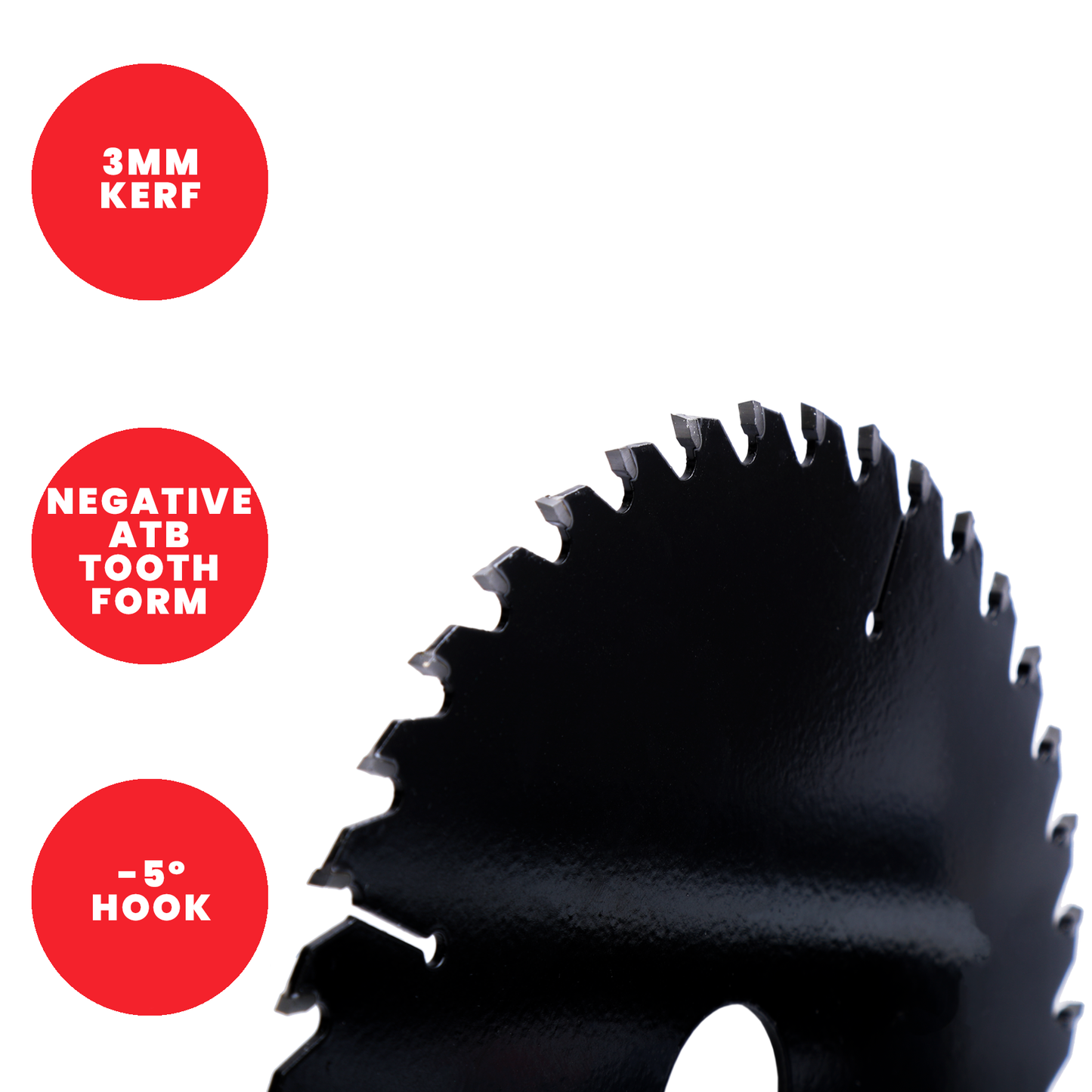 Titman Edge TCT Fine Finish Mitre Saw Crosscutting Saw Blade 305mm x 30mm x 64 Tooth - TB3056430N