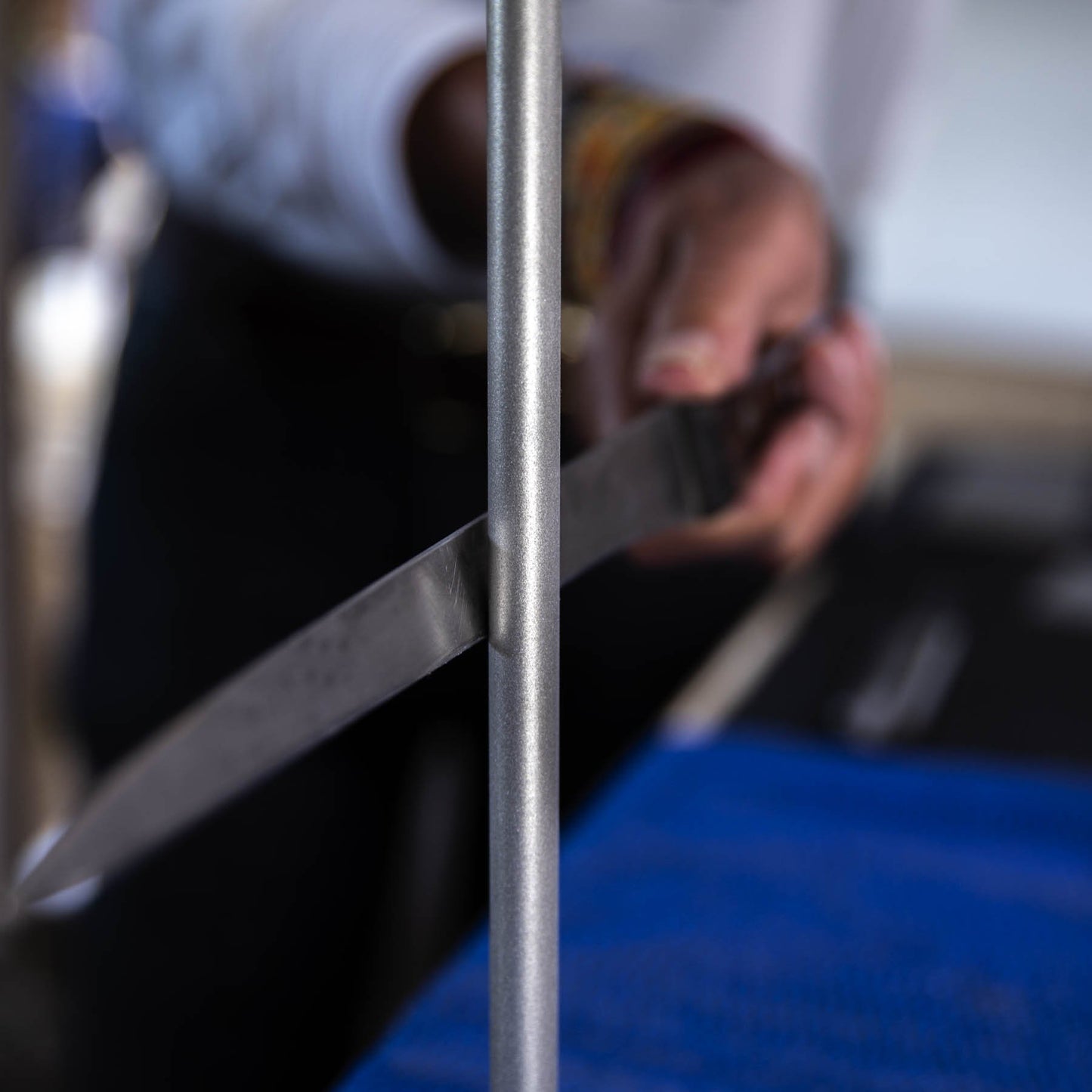 10" Diamond Knife Sharpening Steel - (25.4cm) 600 Grit